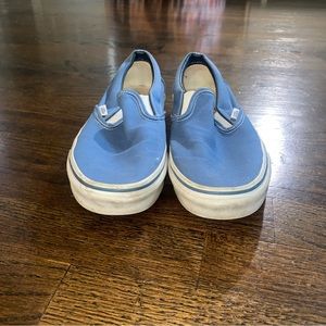 Navy slip on vans